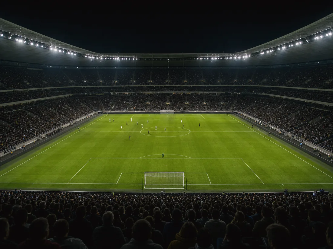 Bred arenavy under match i Bundesliga